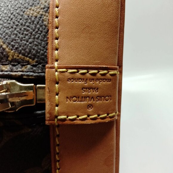 Authentic Louis Vuitton Alma Brown Monogram Hand Bag mn650-111725 - Picture 11 of 16